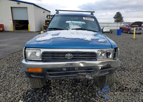 1993 Toyota 4Runner Rn37 из США, поврежденный, VIN JT3RN37W7P0012259